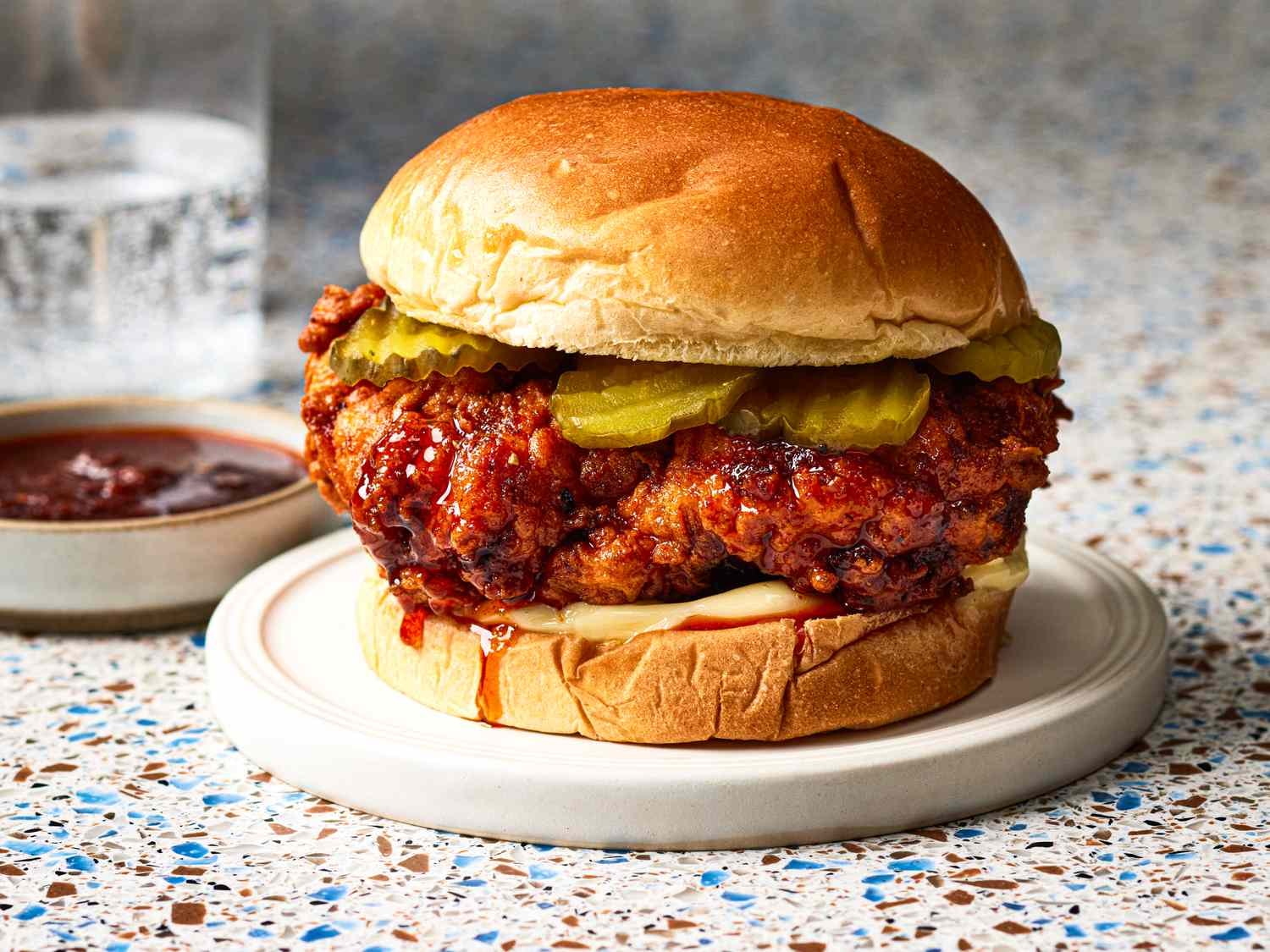 Nashville hot chicken sandwich